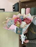 BOUQUET DE HORTENSIAS